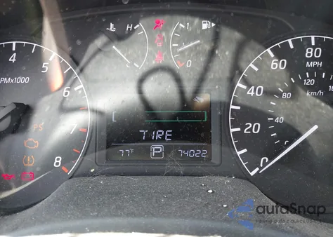 2016 Nissan Sentra S из США, поврежденный, VIN 3N1AB7AP4GY286795